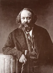 Mikhaïl Alexandrovitch Bakounine, vers 1865